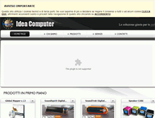 Tablet Screenshot of ideacomputer.it
